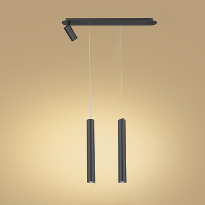 Luce isola a LED geometrica in ferro battuto nella moderna semplicità a sospensione acrilica Light per sala da pranzo