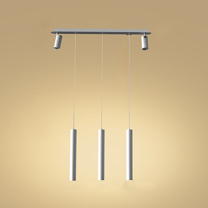 Luce isola a LED geometrica in ferro battuto nella moderna semplicità a sospensione acrilica Light per sala da pranzo