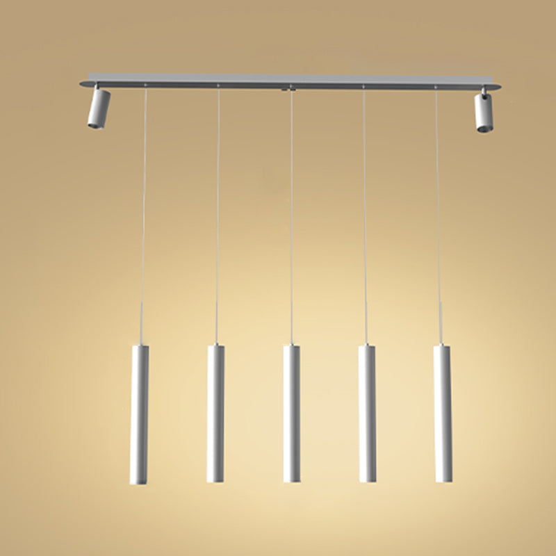 Luce isola a LED geometrica in ferro battuto nella moderna semplicità a sospensione acrilica Light per sala da pranzo