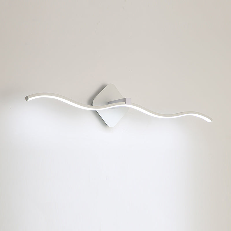 Accesorio de iluminación de tocador ondulado Maltal Baño LED LEULA MUNTA MUNTA MUNTA