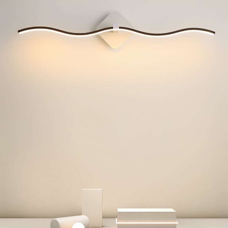 Accesorio de iluminación de tocador ondulado Maltal Baño LED LEULA MUNTA MUNTA MUNTA