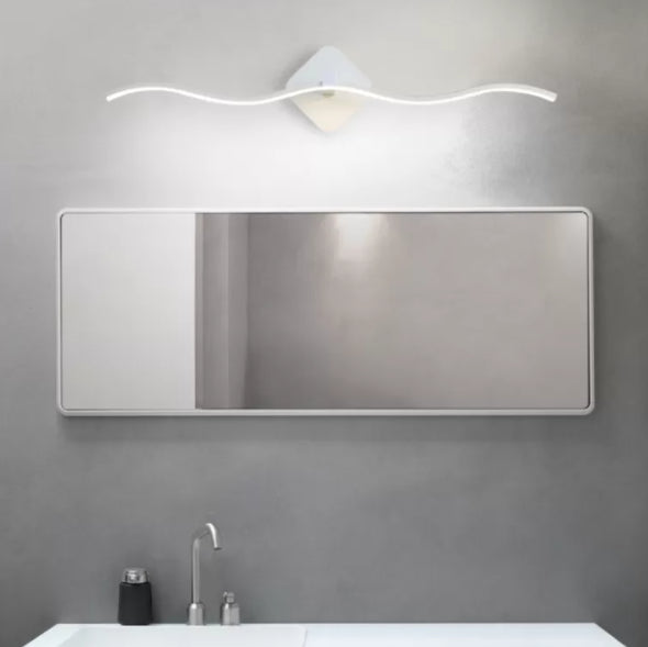 Accesorio de iluminación de tocador ondulado Maltal Baño LED LEULA MUNTA MUNTA MUNTA