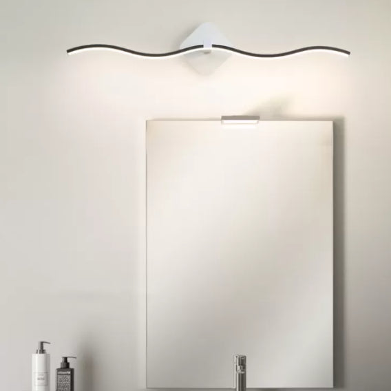 Accesorio de iluminación de tocador ondulado Maltal Baño LED LEULA MUNTA MUNTA MUNTA