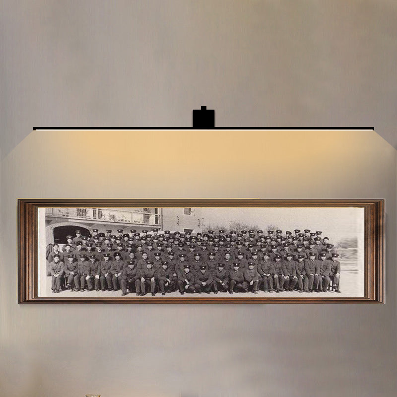 Luci da vanità a parete in metallo lineare moderni apparecchi di illuminazione da vanità moderni per il bagno