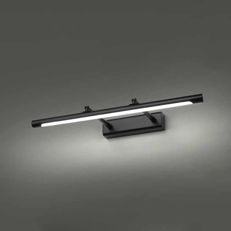 Streamlined Metal Wall Mounted Vanity Lights Modern Vanity Lighting Fixtures for Bathroom