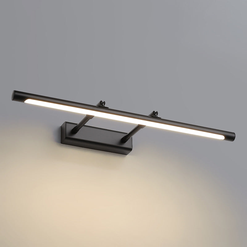 Streamlined Metal Wall Mounted Vanity Lights Modern Vanity Lighting Fixtures for Bathroom