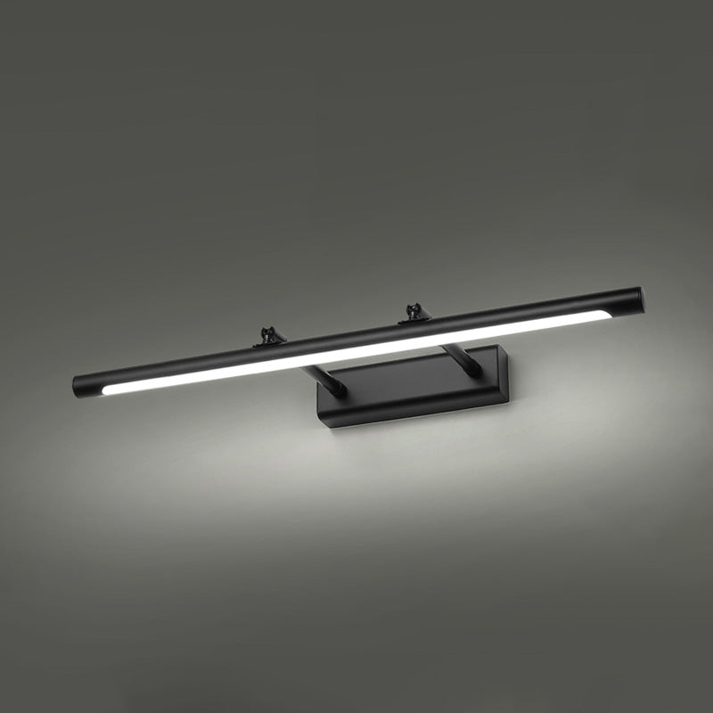 Streamlined Metal Wall Mounted Vanity Lights Modern Vanity Lighting Fixtures for Bathroom