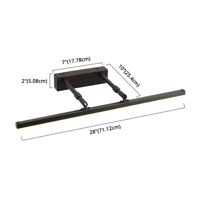 Waschtische Lichtbalken Metall Wandmontierte Waschtischlichter moderne Waschtischbeleuchtung für Badezimmer