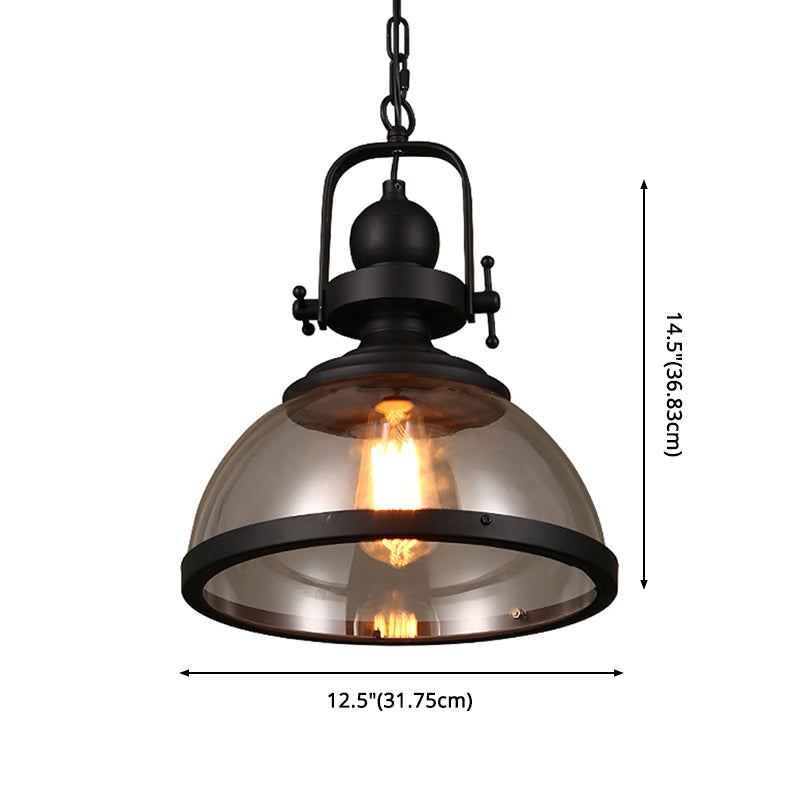 1 Livre de plafond pendentif en verre léger