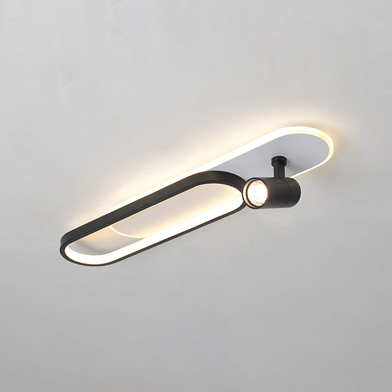 Ultra-dunne Lineaire Flush Mount Metal LED New Modern Flush Ceiling Light voor de Hallway