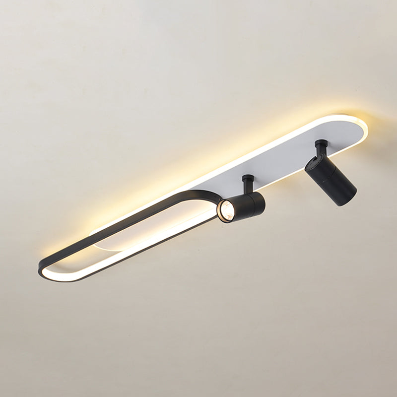 Ultra-dunne Lineaire Flush Mount Metal LED New Modern Flush Ceiling Light voor de Hallway