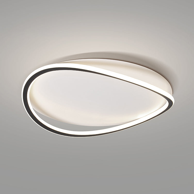 Minimalisme Metal LED Flush Mount 1-Light Geometrisch Plafond Mounted licht voor slaapkamer