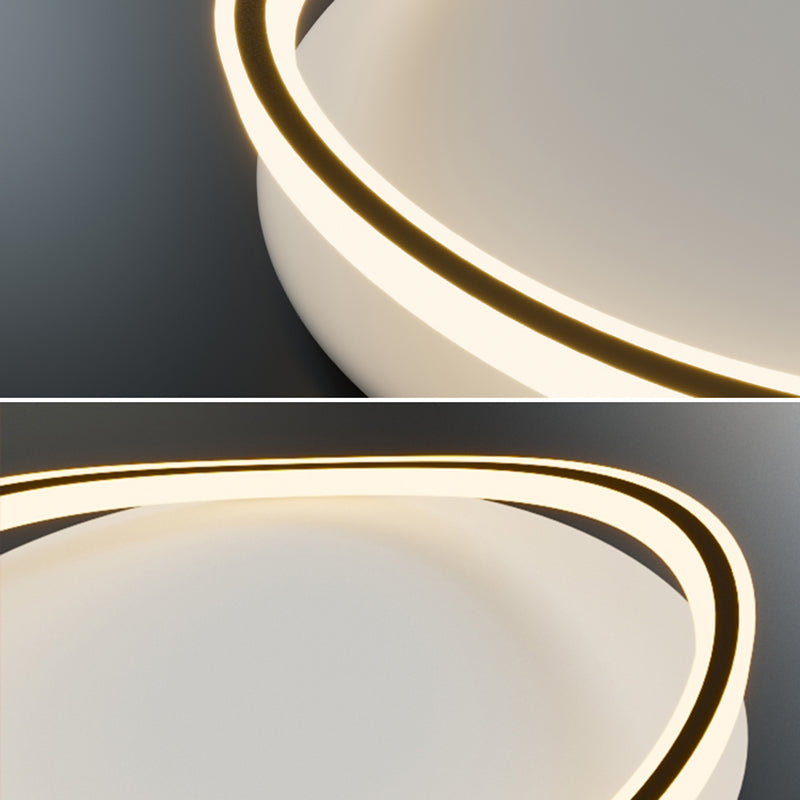 Minimalisme Metal LED Flush Mount 1-Light Geometrisch Plafond Mounted licht voor slaapkamer