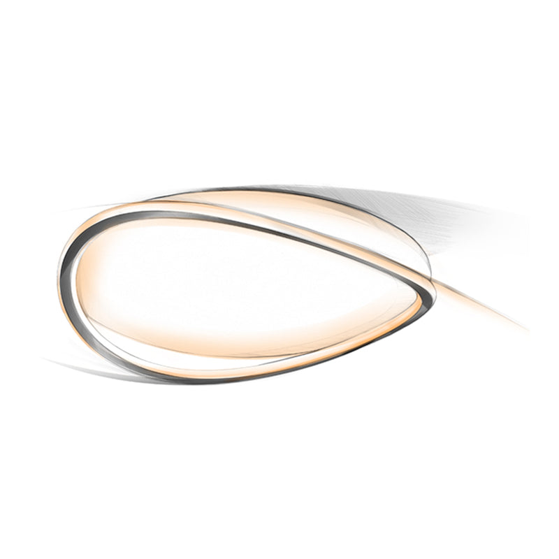 Minimalisme Metal LED Flush Mount 1-Light Geometrisch Plafond Mounted licht voor slaapkamer