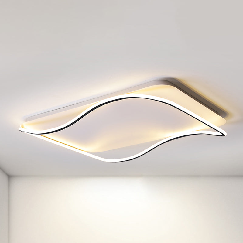 Geometrisch Minimalisme LED Flush Mount Aluminum Flush Plafond Licht voor woonkamer