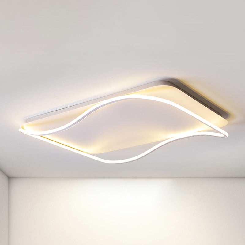 Geometrisch Minimalisme LED Flush Mount Aluminum Flush Plafond Licht voor woonkamer