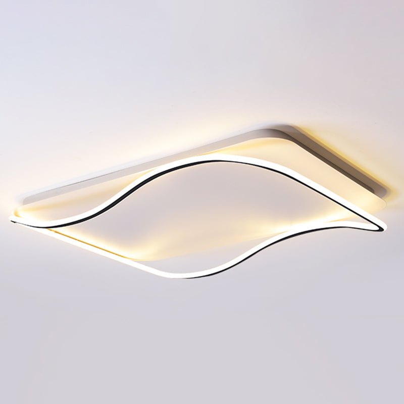 Geometrisch Minimalisme LED Flush Mount Aluminum Flush Plafond Licht voor woonkamer