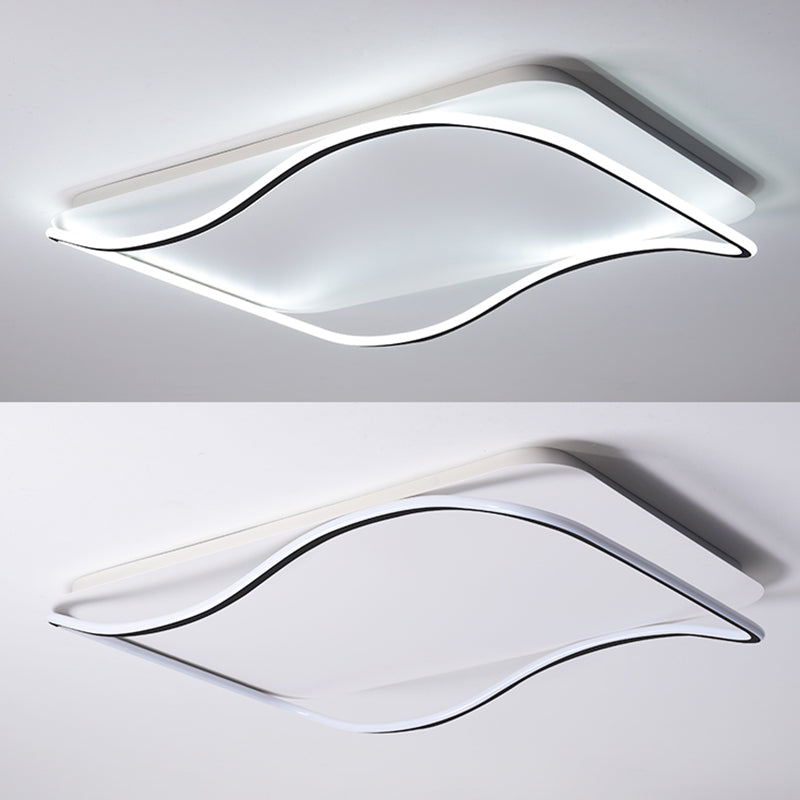 Geometrisch Minimalisme LED Flush Mount Aluminum Flush Plafond Licht voor woonkamer