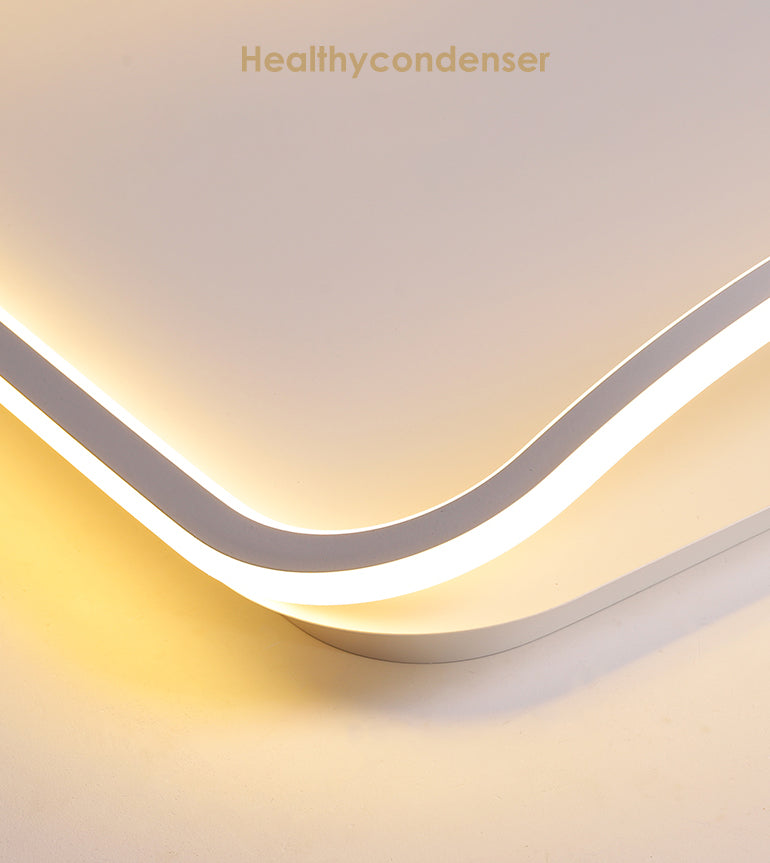 Geometrisch Minimalisme LED Flush Mount Aluminum Flush Plafond Licht voor woonkamer