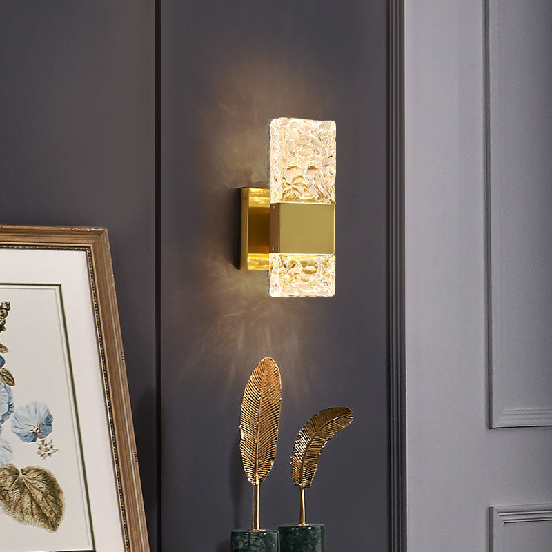 Semplicità lampada a parete a forma di mattone a forma di mattone