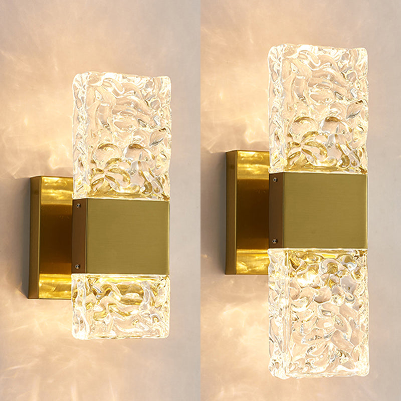 Semplicità lampada a parete a forma di mattone a forma di mattone