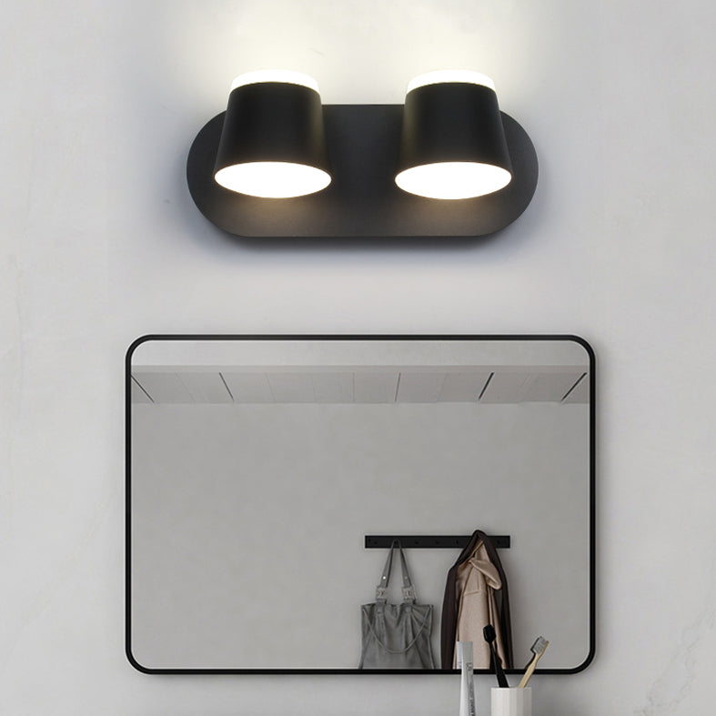 Luz de luz giratoria de pared moderna luz LED interior interior al lado de la luz de estudio de la luz luz