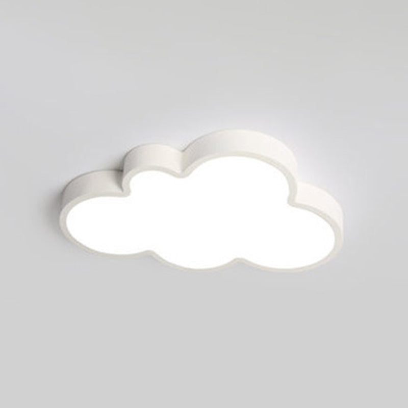 Nuage de nuages Fixtures Macaron Acrylique Fixation du plafond pour la chambre à coucher