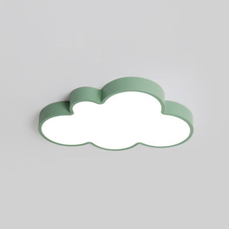 Nuage de nuages Fixtures Macaron Acrylique Fixation du plafond pour la chambre à coucher