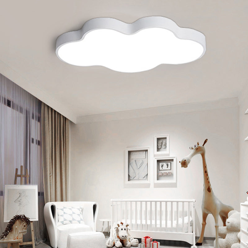 Nuage de nuages Fixtures Macaron Acrylique Fixation du plafond pour la chambre à coucher