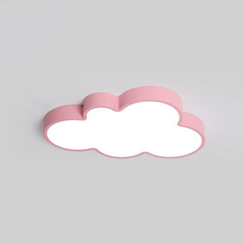 Nuage de nuages Fixtures Macaron Acrylique Fixation du plafond pour la chambre à coucher
