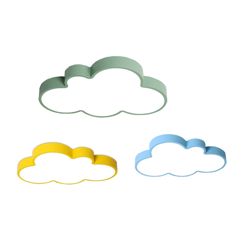 Nuage de nuages Fixtures Macaron Acrylique Fixation du plafond pour la chambre à coucher