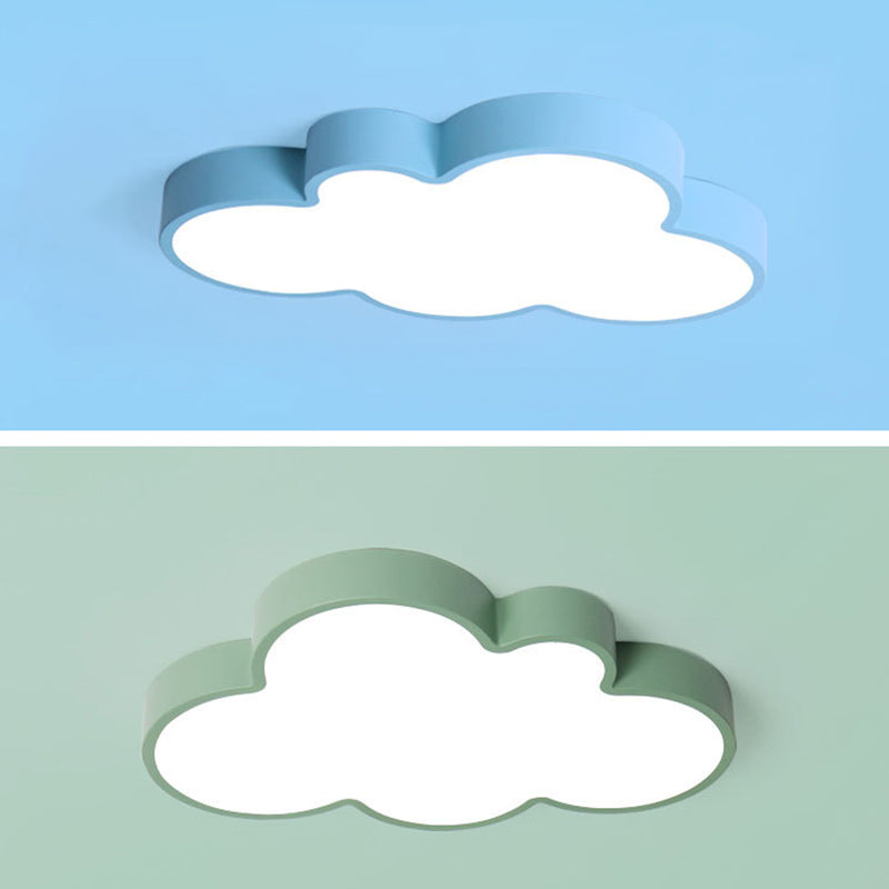 Nuage de nuages Fixtures Macaron Acrylique Fixation du plafond pour la chambre à coucher