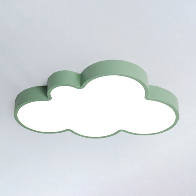 Nuage de nuages Fixtures Macaron Acrylique Fixation du plafond pour la chambre à coucher
