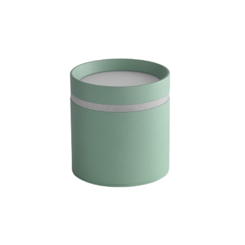 Cylinder Hallway Downlight Acrylic Macaron LED Flush Mount Lighting Fixture