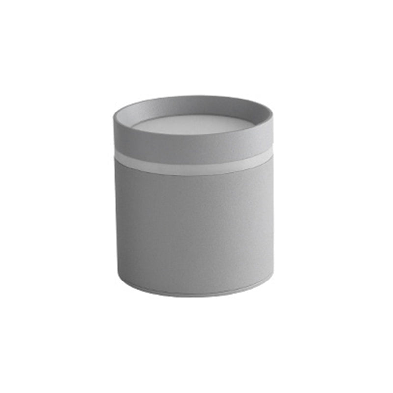 Cylinder Hallway Downlight Acrylic Macaron LED Flush Mount Lighting Fixture