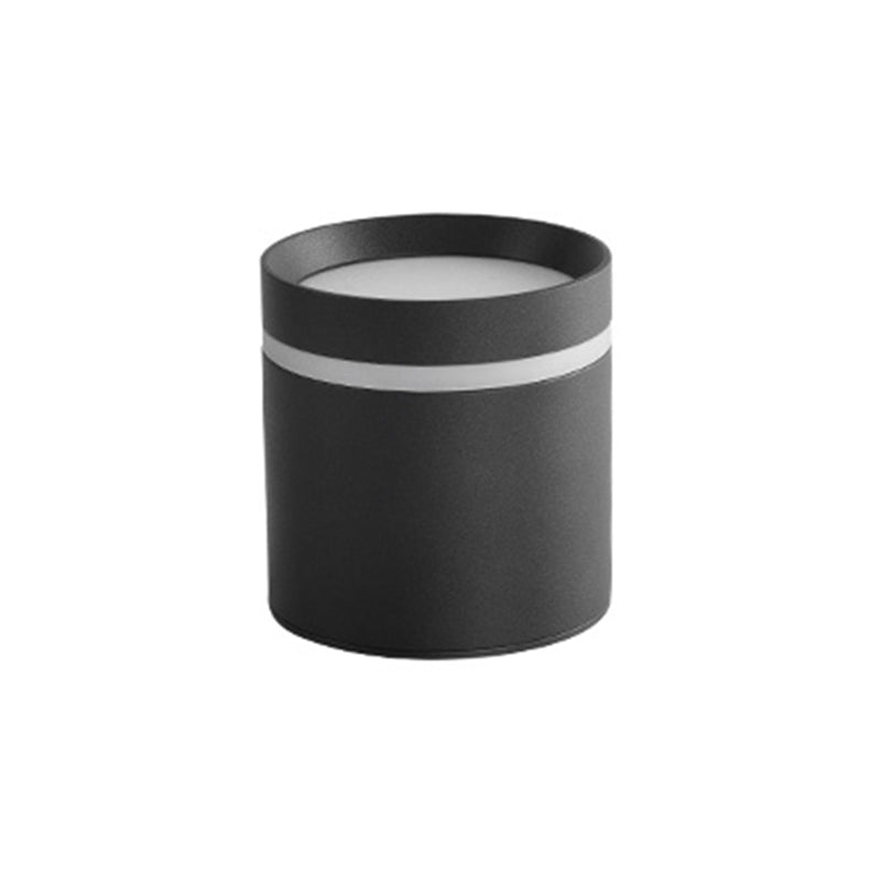 Cylinder Hallway Downlight Acrylic Macaron LED Flush Mount Lighting Fixture