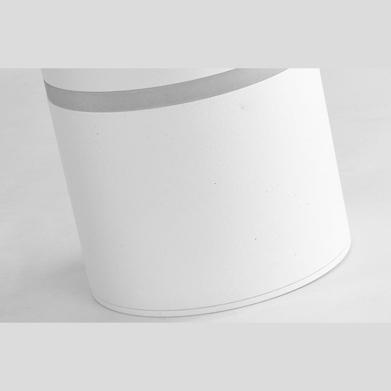 Cylinder Hallway Downlight Acrylic Macaron LED Flush Mount Lighting Fixture