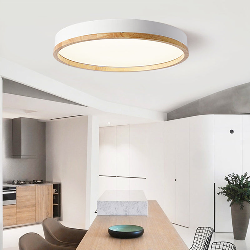 Round Flushmount Lights Macaron Acrylic Ceiling Mounted Fixture for Living Room