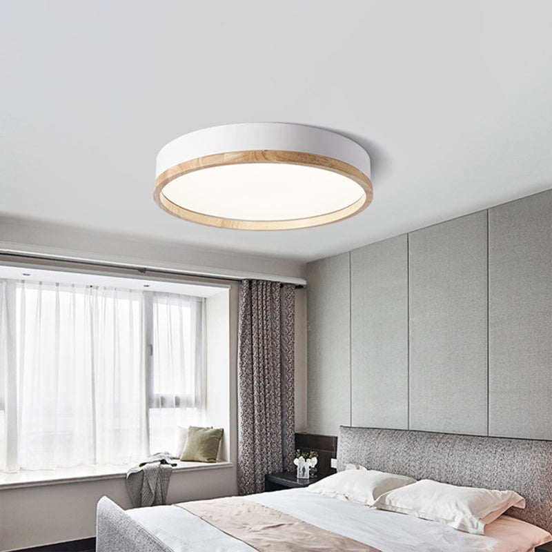 Round Flushmount Lights Macaron Acrylic Ceiling Mounted Fixture for Living Room