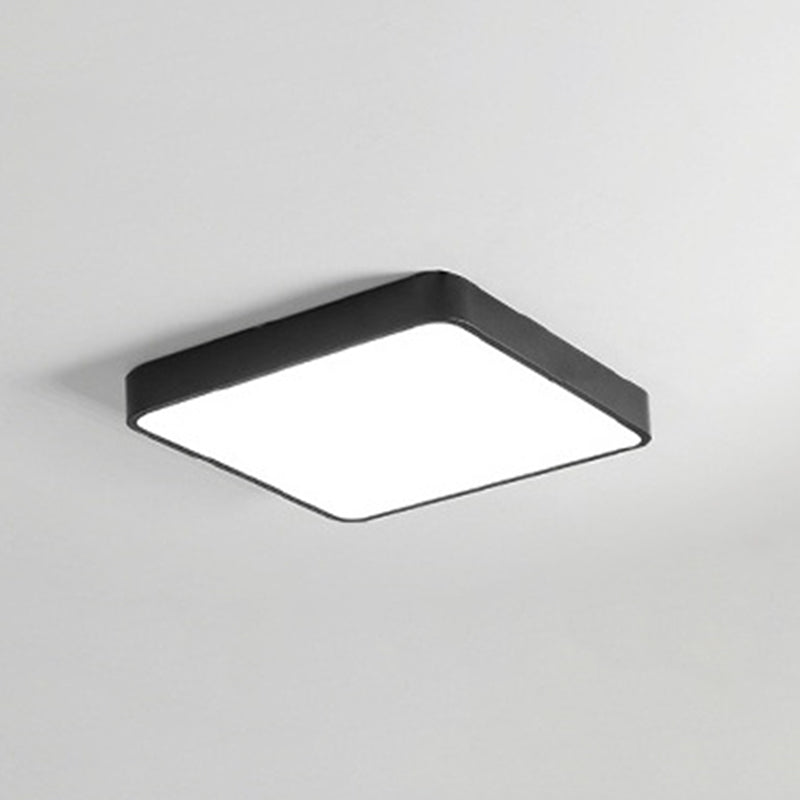 Modern Style Aluminum LED Flush Light Bedroom Ceiling Mounted Light with 1 Light
