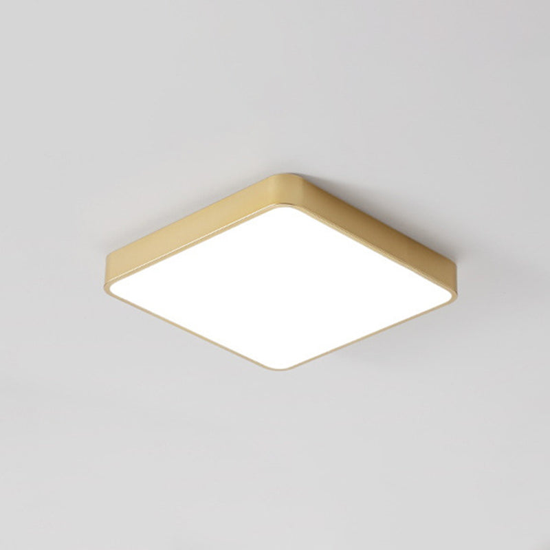 Modern Style Aluminum LED Flush Light Bedroom Ceiling Mounted Light with 1 Light