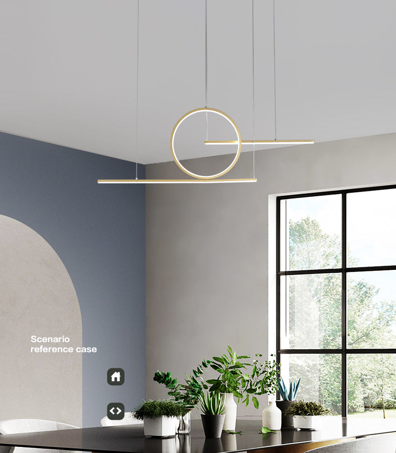 LED LED LED WARROUGE LEDEAR LIGNE DU PRENDANT ACRYLIQUE MODERNE CONCICON