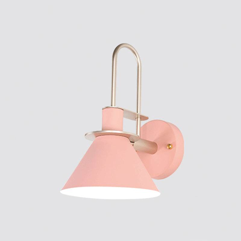 6 couilles lampe à paroi macaron en option unique Bulbe de style nordique Nordic Cone Light pour le couloir de la chambre à coucher