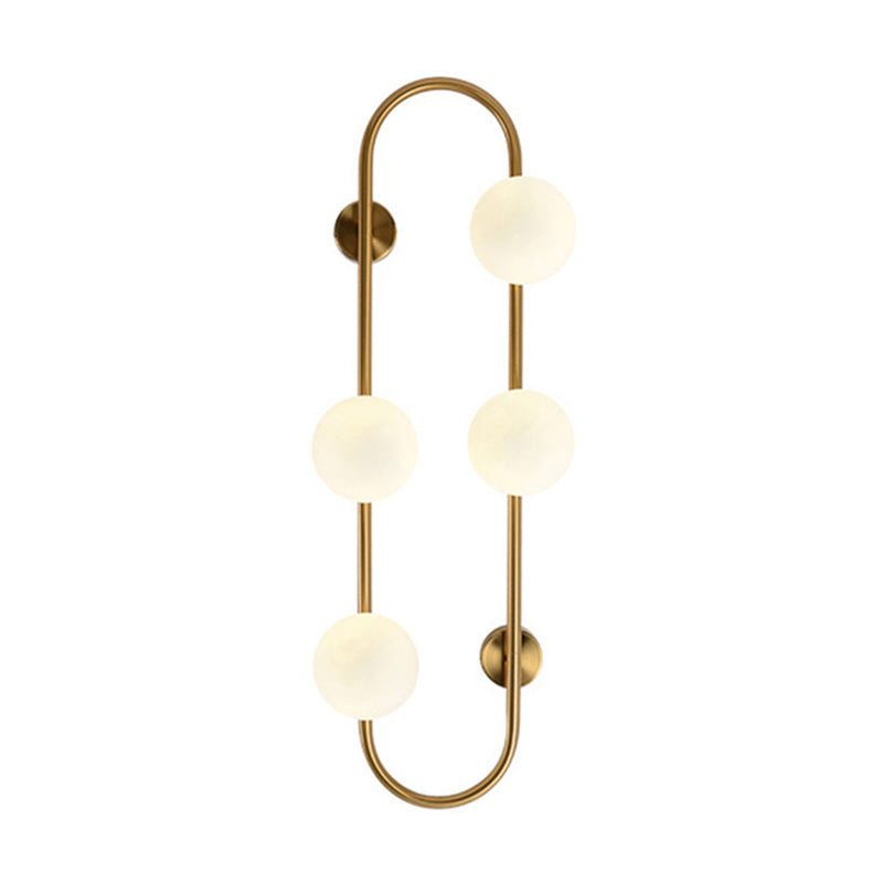 Modern Nordic Minimalist Minimalist Stipical Sconce Sconfietti di vetro Pronchi di vetro