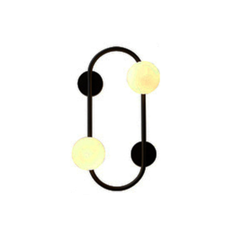 Modern Nordic Minimalist Minimalist Stipical Sconce Sconfietti di vetro Pronchi di vetro