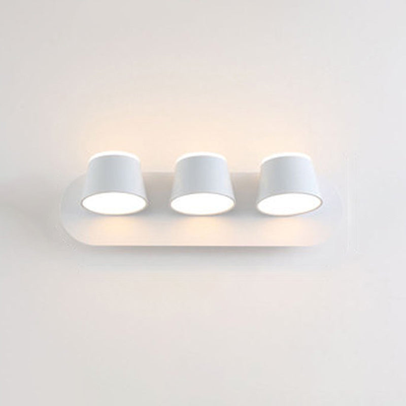 Modern Minimalist Style Cone Wall Lighting Fixtures Aluminum Wall Sconces for Living Room