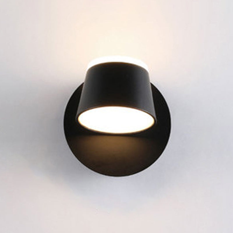 Modern Minimalist Style Cone Wall Lighting Fixtures Aluminum Wall Sconces for Living Room