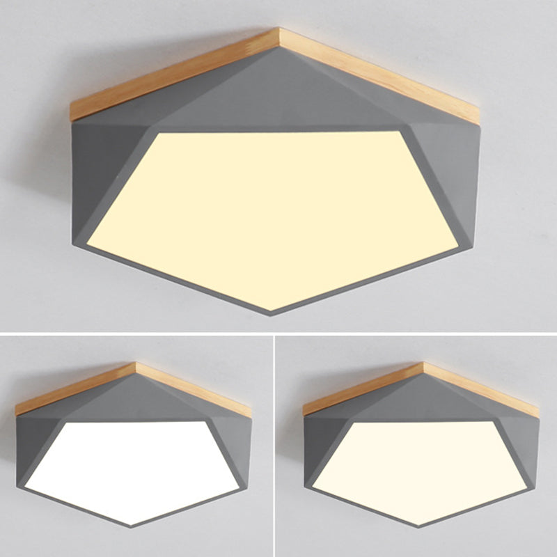 Lampada da incasso Diamond 1 luce Faretto da incasso minimalista in acrilico per camera da letto