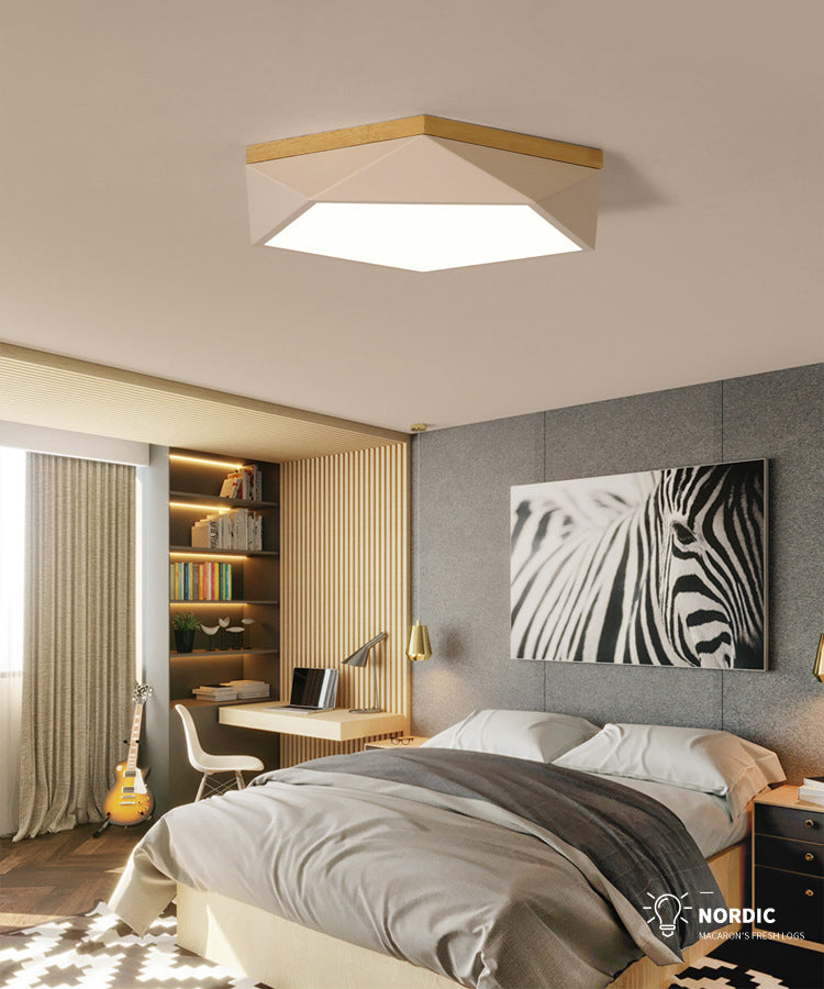 Lampada da incasso Diamond 1 luce Faretto da incasso minimalista in acrilico per camera da letto