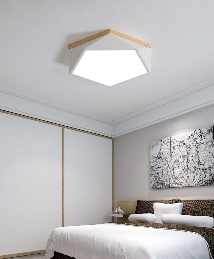 Lampada da incasso Diamond 1 luce Faretto da incasso minimalista in acrilico per camera da letto